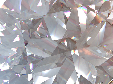 Crystals generated for perovskite solar cells Crystals generated for perovskite solar cells