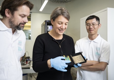 Two-qubit gate achieves superfast quantum operations