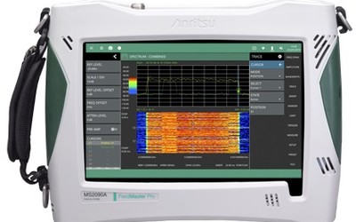 Anritsu MS2090A Handheld Spectrum Analyzer with 3D Indoor and Outdoor Coverage Mapping for 5G NR