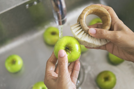 An apple a day provides 100 million bacteria for your gut