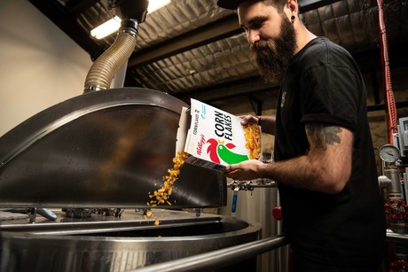 Shaking up craft beer with Kellogg's Corn Flakes Shaking up craft beer with Kellogg's Corn Flakes