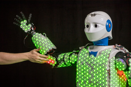 Artificial skin improves sensory ability of robots Artificial skin improves sensory ability of robots