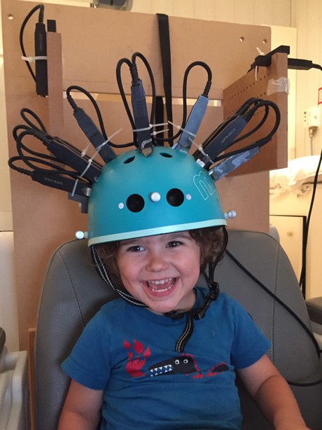 Brain scanning on the move, bike helmet style
