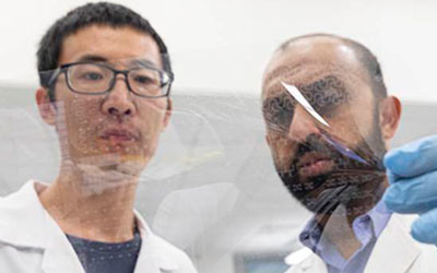 Silver nanowires offer transparency Silver nanowires offer transparency