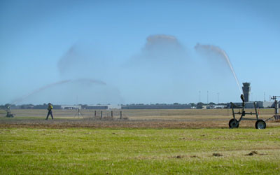 Heat mitigation trial proves successful for Adelaide Airport