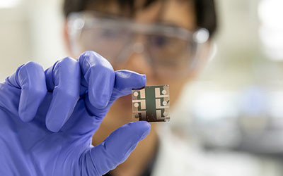 Additive boosts efficiency of inverted perovskite solar cells