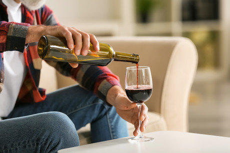 How has coronavirus impacted wine consumption in Aus?