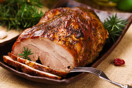 Pork with Aussie flavour Pork with Aussie flavour