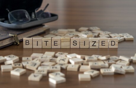 Bite-sized learning Bite-sized learning