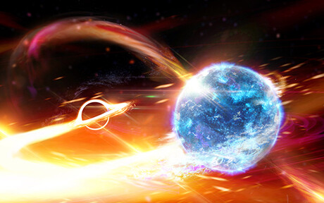 Mysterious object found in black hole collision