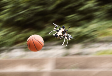 Faster reaction time helps drones dodge obstacles Faster reaction time helps drones dodge obstacles