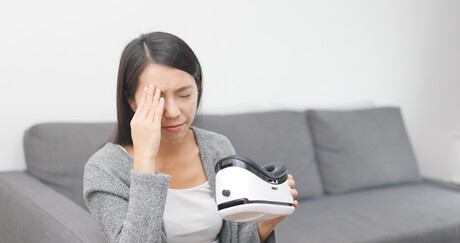 Why does virtual reality make some people feel sick? Why does virtual reality make some people feel sick?