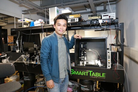 High-speed microscope captures brain neuroactivities