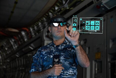 Air Force explores virtual reality with Microsoft HoloLens Air Force explores virtual reality with Microsoft HoloLens