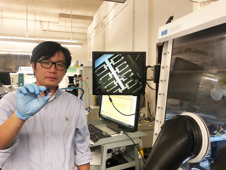 Organic field-effect transistors successfully miniaturised Organic field-effect transistors successfully miniaturised