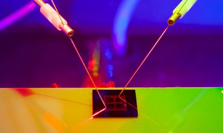 Artificial intelligence in a chip powered by light