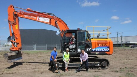 Construction for Kaeser&#39;s new facility underway