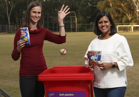 PepsiCo ANZ recyclable snack packaging and local program