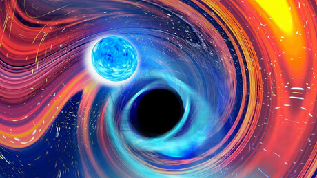 Black holes observed eating neutron stars "like Pac-Man" Black holes observed eating neutron stars "like Pac-Man"