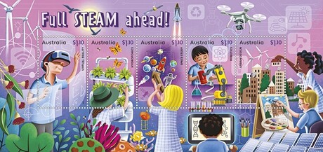 Full STEAM ahead with stamp collecting