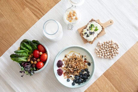 Chickpea protein beats eggs in mayo