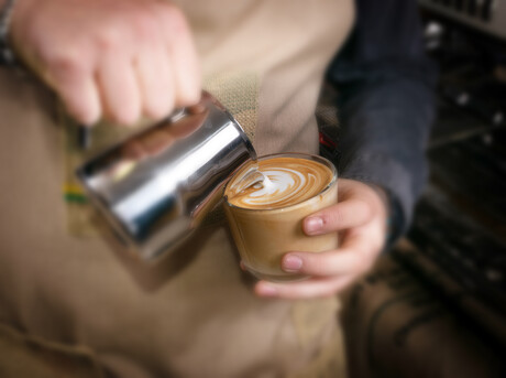 Non-soy-milk-alternative latte, please