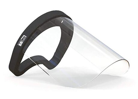 Face shield deactivates SARS-CoV-2, multi-resistant bacteria