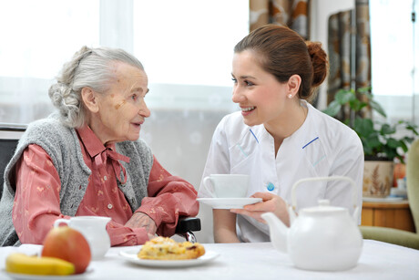 Aged-care residents that are served more, eat more