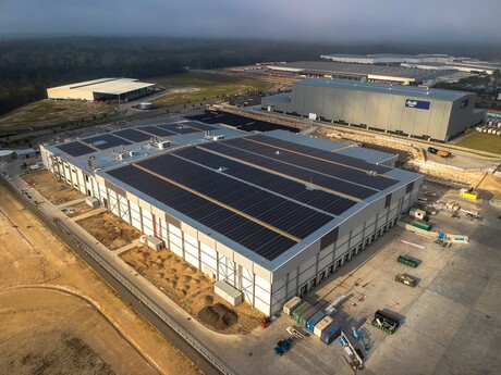 Sustainable construction for meat processing facility Sustainable construction for meat processing facility