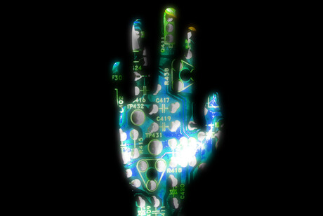 Touch-sensitive e-skin helps robots learn from feeling pain Touch-sensitive e-skin helps robots learn from feeling pain