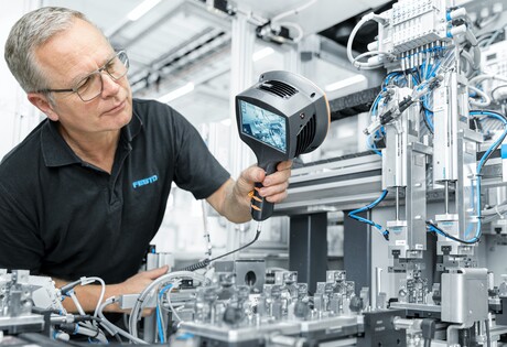 Festo identifying waste with artificial intelligence