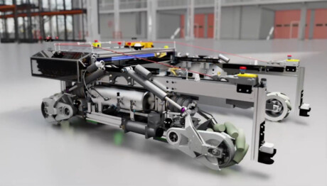 On the move indoors and outdoors with a dynamic outdoor robot On the move indoors and outdoors with a dynamic outdoor robot