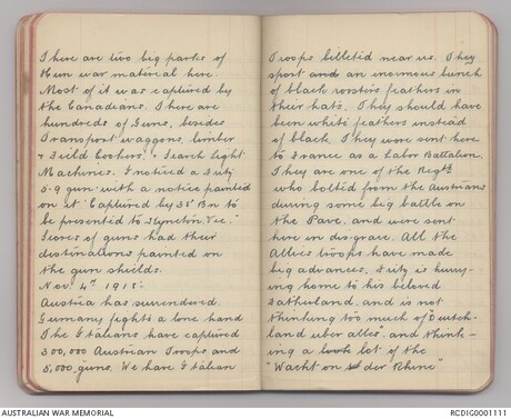 War Memorial digitises WWI eyewitness accounts