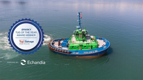 All-electric vessel wins &#39;Tug of the Year&#39;