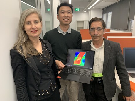 Contactless tool to treat chronic wounds