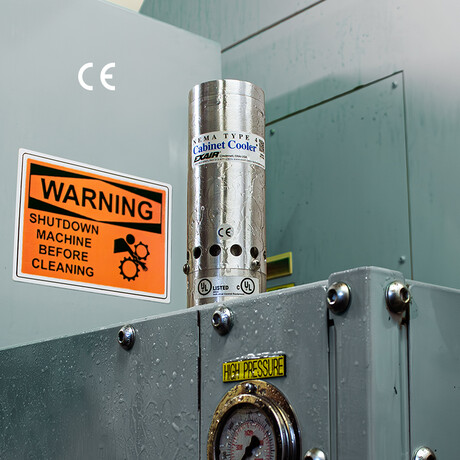 EXAIR receives upgraded certification for NEMA 4 cabinet coolers