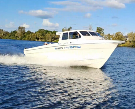 Govt, university and industry launch hybrid boat