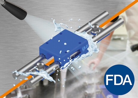 igus develops new hygienic design linear guide