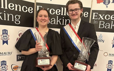 Federation TAFE students win at Excellence in Baking competition