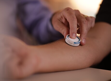 Needle-free vaccine patch facility opens in Brisbane Needle-free vaccine patch facility opens in Brisbane