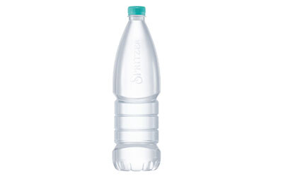 Mineral water brand launches label-free packaging