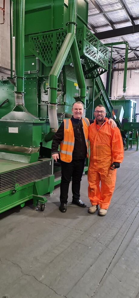 Close the Loop installs new recycling line Close the Loop installs new recycling line