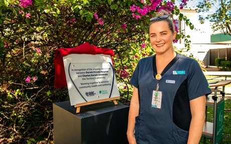 Darwin Private Hospital recognises placement partnership