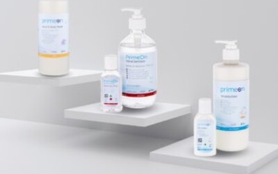 PrimeOn Hand Hygiene Range PrimeOn Hand Hygiene Range