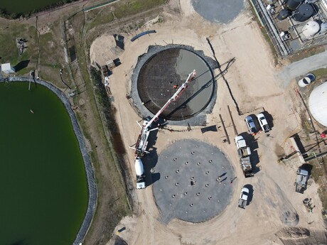 Aerofloat constructing wastewater treatment plant for Incitec Pivot Aerofloat constructing wastewater treatment plant for Incitec Pivot