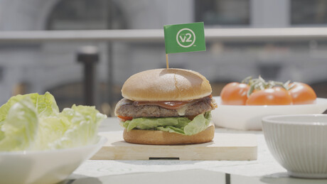 Colour-changing tech for plant-based meat