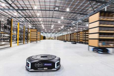 Officeworks opens advanced warehouse in WA