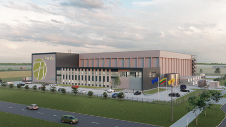 Industrial-scale plant for insect-derived ingredient maker