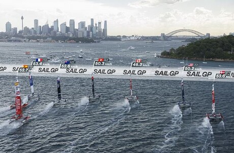 Sail Grand Prix powered by vegetable oil