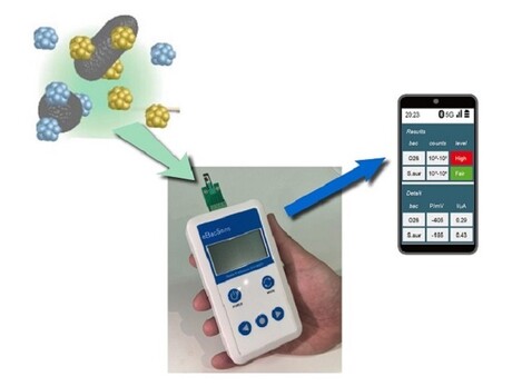 Handheld sensor enables rapid detection of multiple bacteria